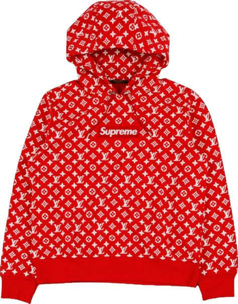 louis vuitton et supreme pdp logo|supreme x Louis Vuitton hoodie.